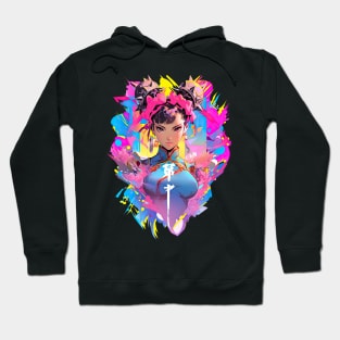 STREET FIGHTER - CHUN LI - EVENING AFTERGLOW | Gaming Anime Manga Gamer Culture | PROUD OTAKU Hoodie